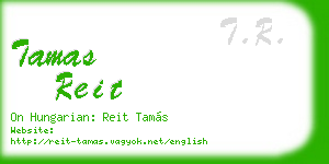 tamas reit business card